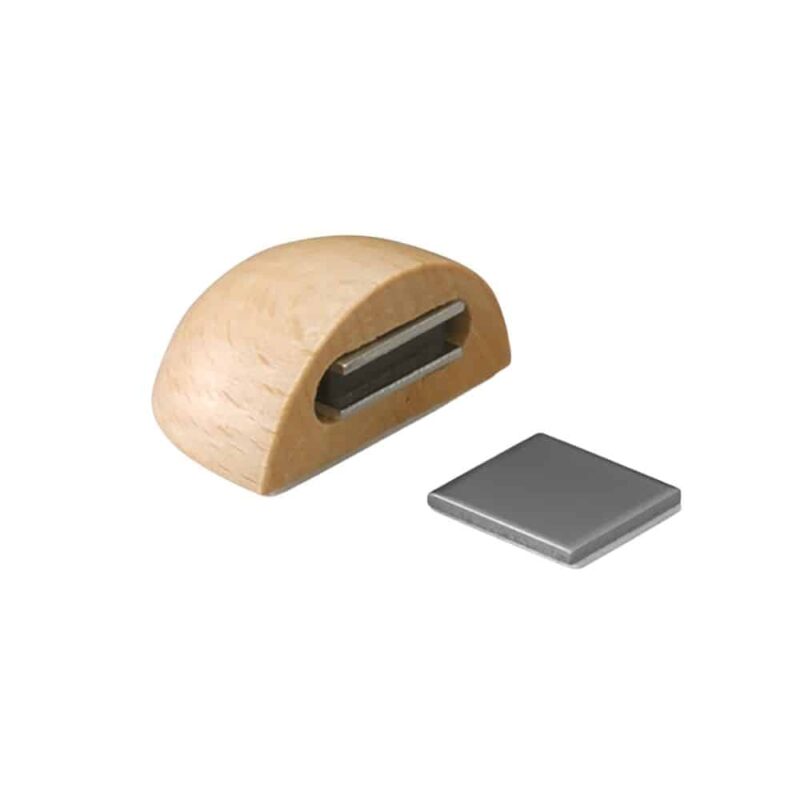 מעצור דלת מגנטי מעץ