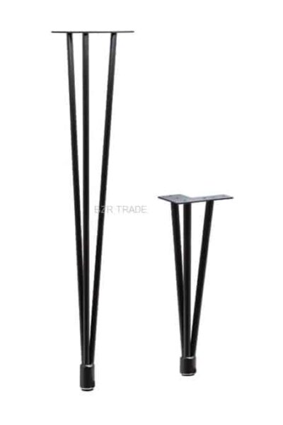 רגל שולחן סיכה (3 מוטות) , דגם LG33 בשני גבהים לבחירה