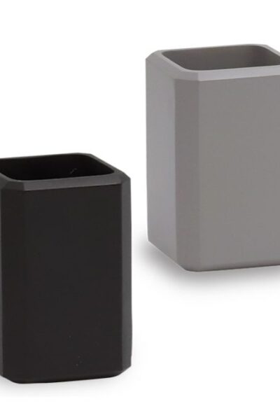 מתקן למברשות שיניים – כוס מונחת לאמבטיה במראה מט ZEUS