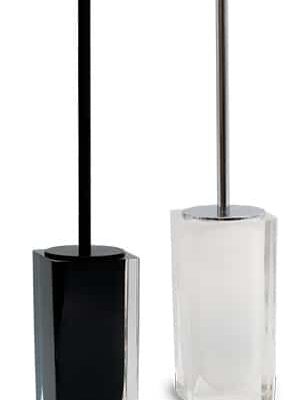 מברשת אסלה מעוצבת  לאמבטיה במראה זכוכית  SNOW