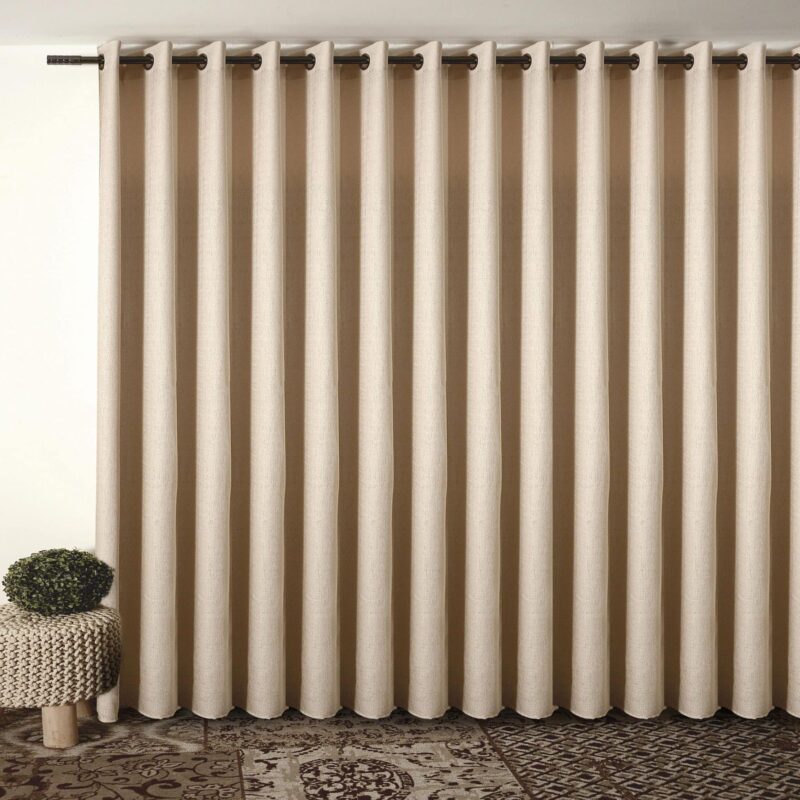 וילון פטרה – צבע אבן