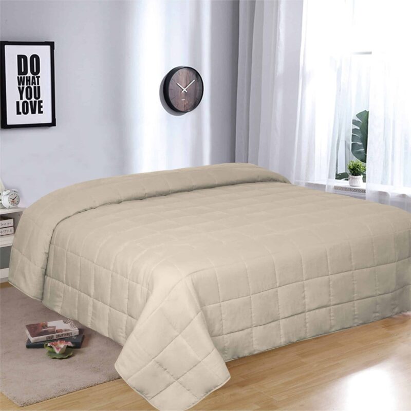 כיסוי מיטה בארי – אבן