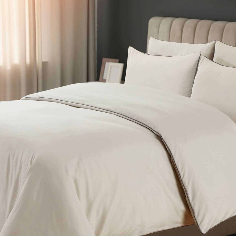 סט מצעים לואיז – אפור בהיר