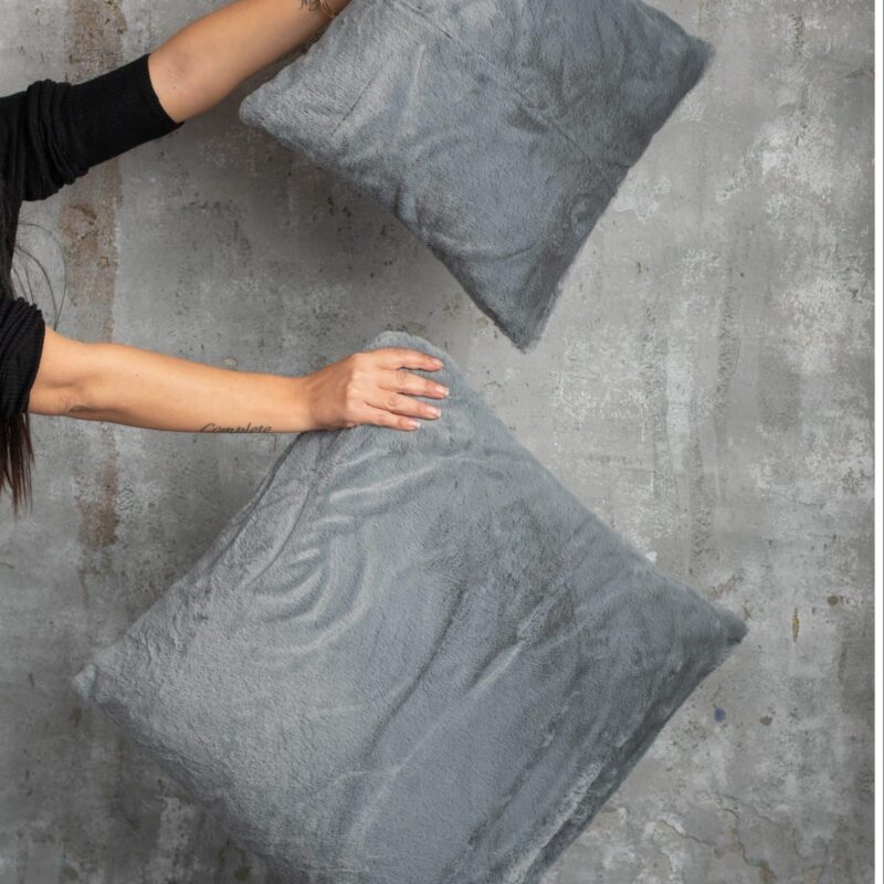 כרית לטיפה אפור כהה