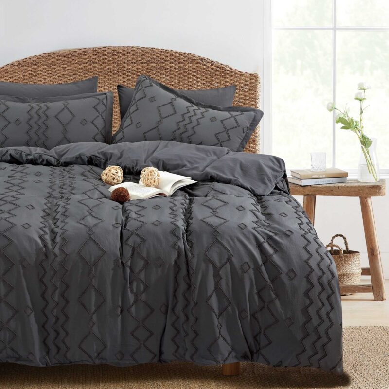 מצעים נועם – אפור כהה