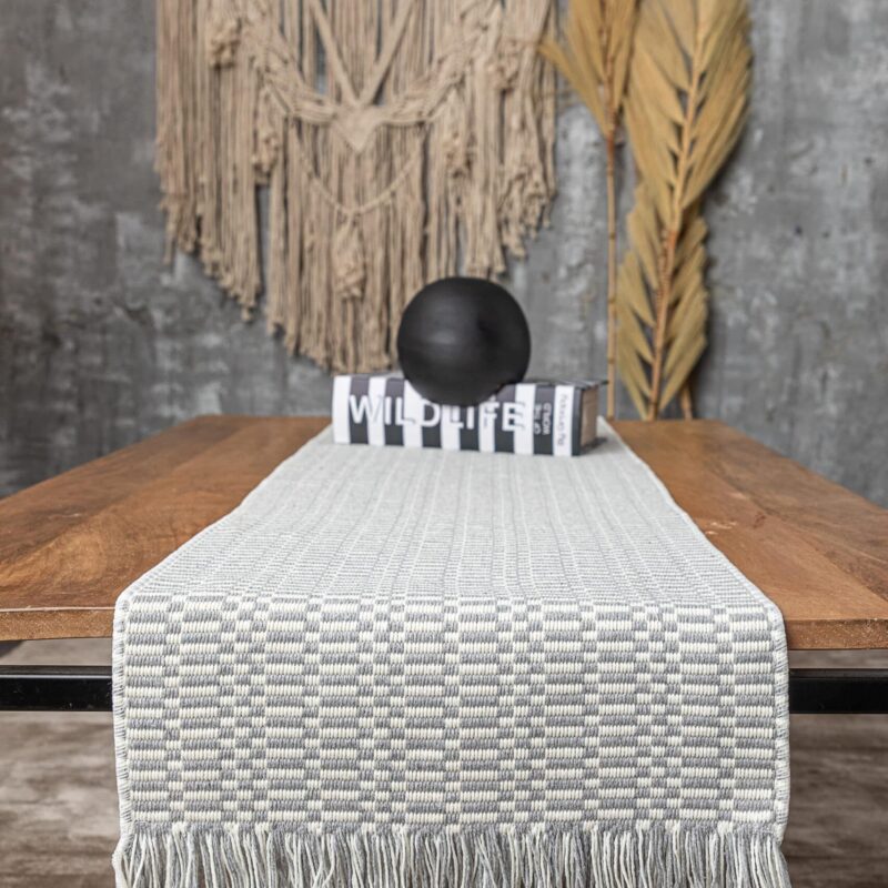 רנר ארוג אביר דגם 2 – אפור לבן