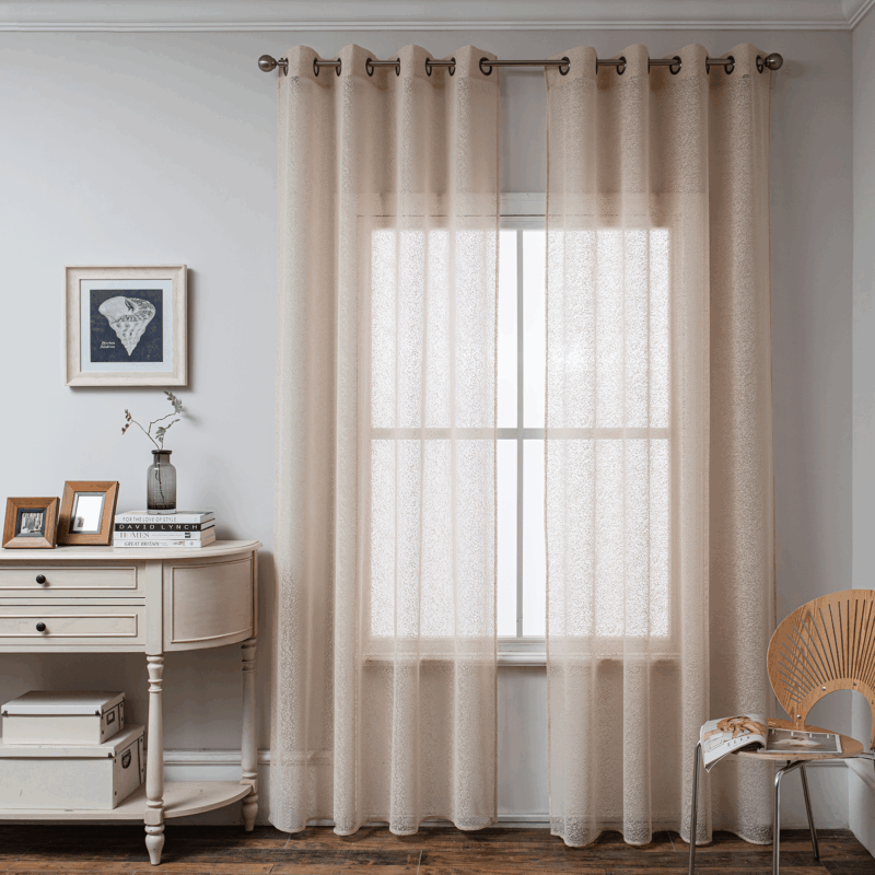 וילון נשוויל בז'