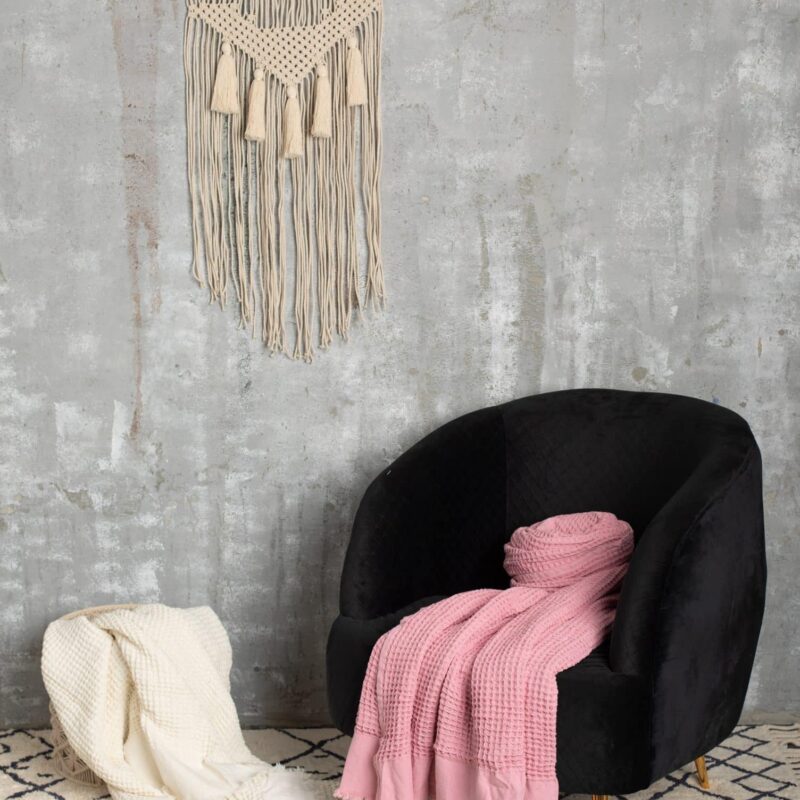 שמיכה פיקה ורודה