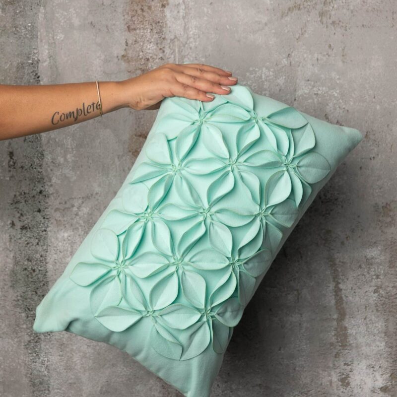 כרית אלור – טורקיז