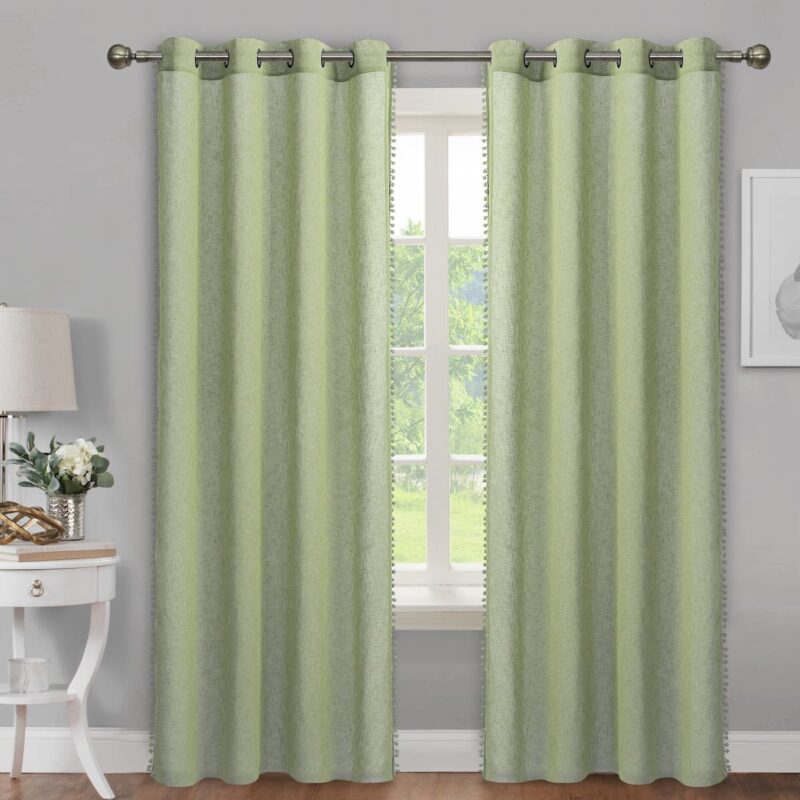 וילון אודיה – ירוק מרווה