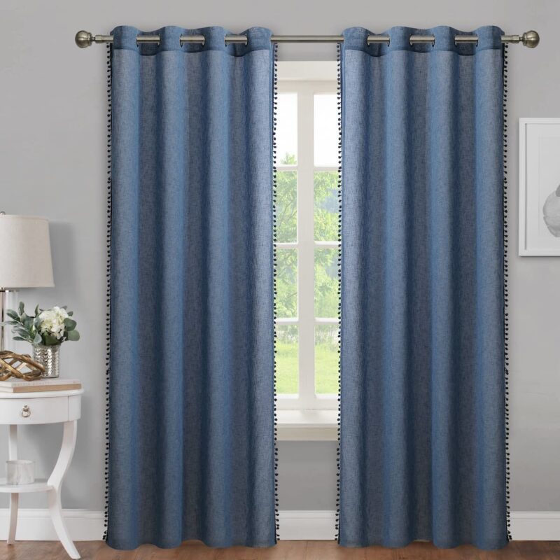 וילון אודיה – כחול