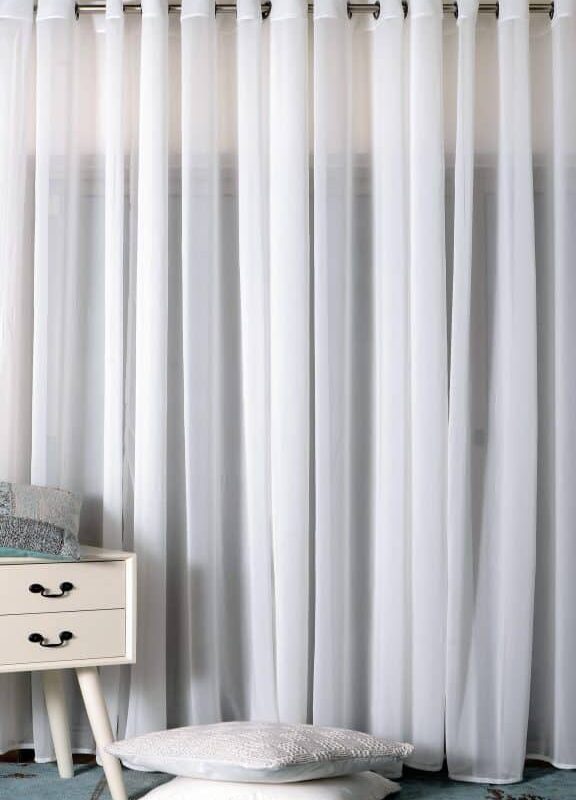 וילון יסמין – אפור