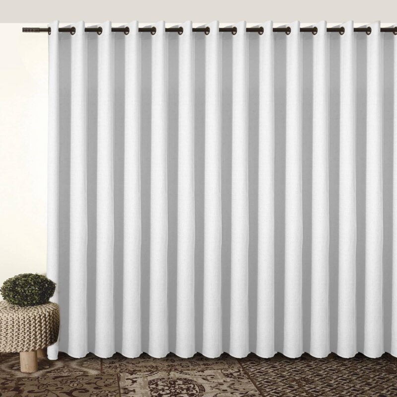 וילון פטרה – צבע לבן