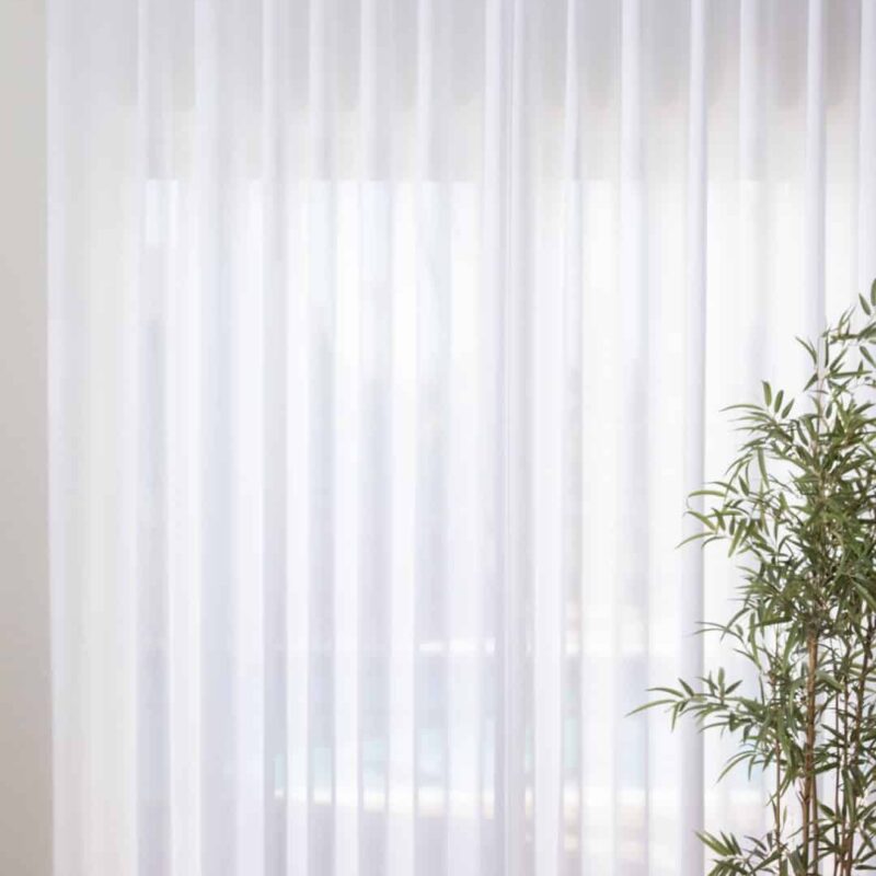 וילון פאריס – לבן