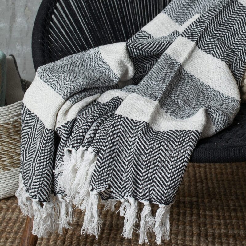 שמיכת פינוק רובי – שחור