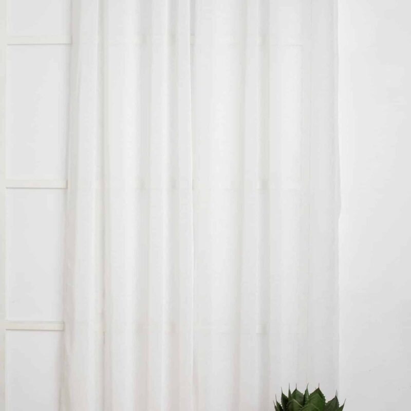 וילון טוהר – צבע שמנת