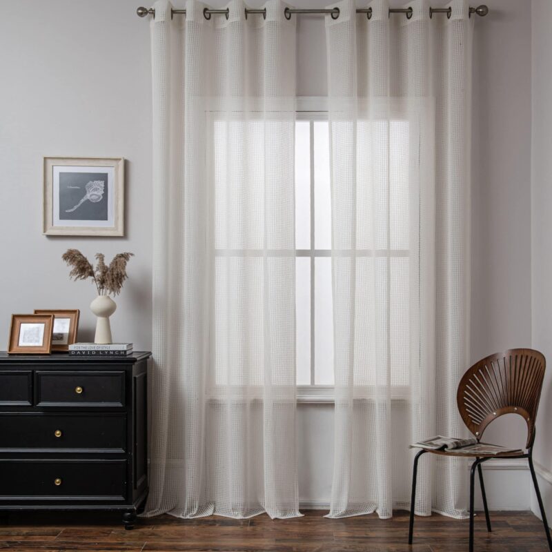 וילון ארלין – צבע שמנת